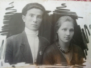 Алексей Михайлович Бурлин с женой